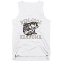 Grandma Reel Cool Funny Fishing Fish Bass Fly Fishing Tank Top