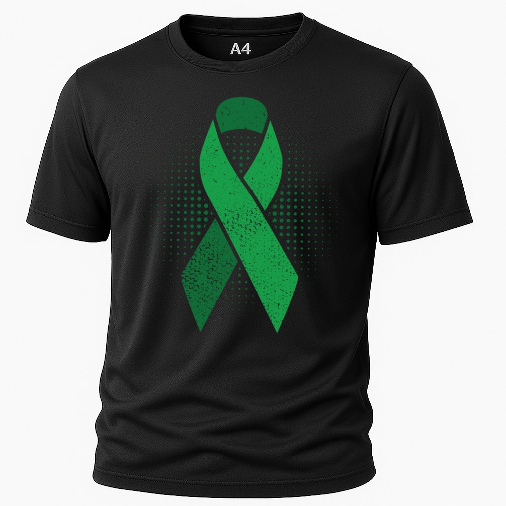 Green Ribbon Cool Gift Cerebral Palsy Awareness Funny Gift Cooling Performance Crew T-Shirt