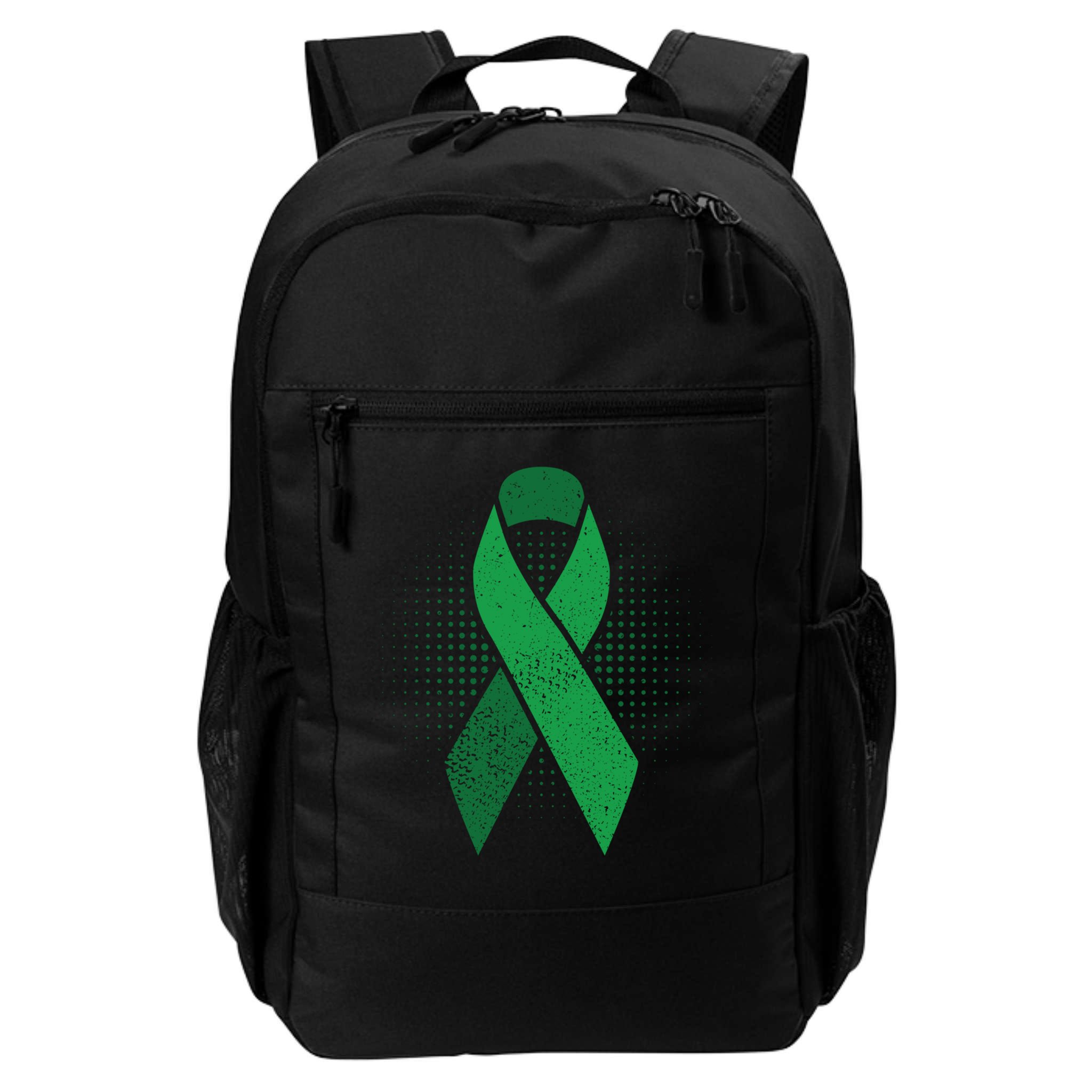 Green Ribbon Cool Gift Cerebral Palsy Awareness Funny Gift Backpack
