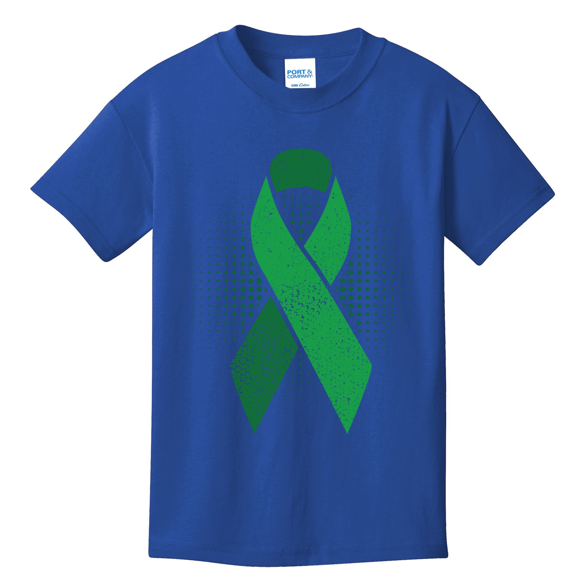 Green Ribbon Cool Gift Cerebral Palsy Awareness Funny Gift Kids T-Shirt