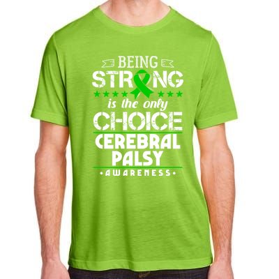 Green Ribbon Cool Gift Cerebral Palsy Awareness Cool Gift Adult ChromaSoft Performance T-Shirt