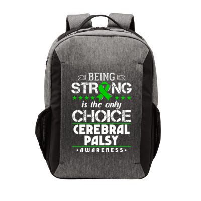 Green Ribbon Cool Gift Cerebral Palsy Awareness Cool Gift Vector Backpack