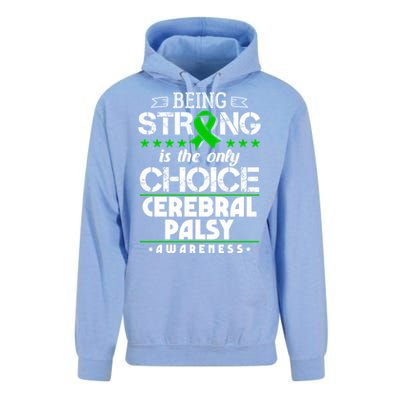 Green Ribbon Cool Gift Cerebral Palsy Awareness Cool Gift Unisex Surf Hoodie