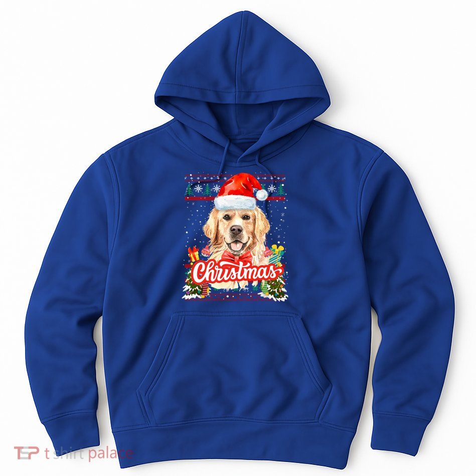 Golden Retriever Christmas Jumper Costume Idea Gift Hoodie