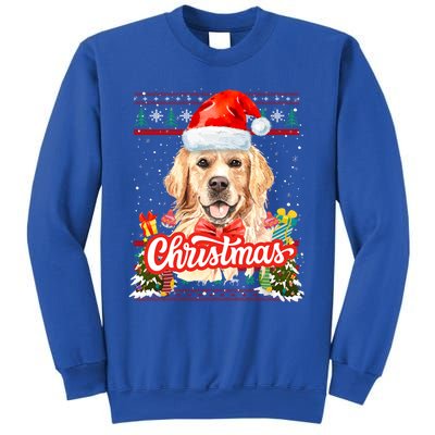 Golden Retriever Christmas Jumper Costume Idea Gift Sweatshirt