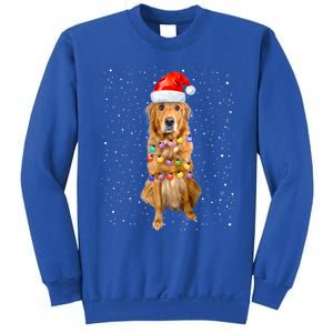 Golden Retriever Christmas Idea And Santa Hat Xmas Gift Sweatshirt