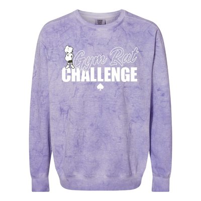 Gym Rat Challenge Champion Colorblast Crewneck Sweatshirt