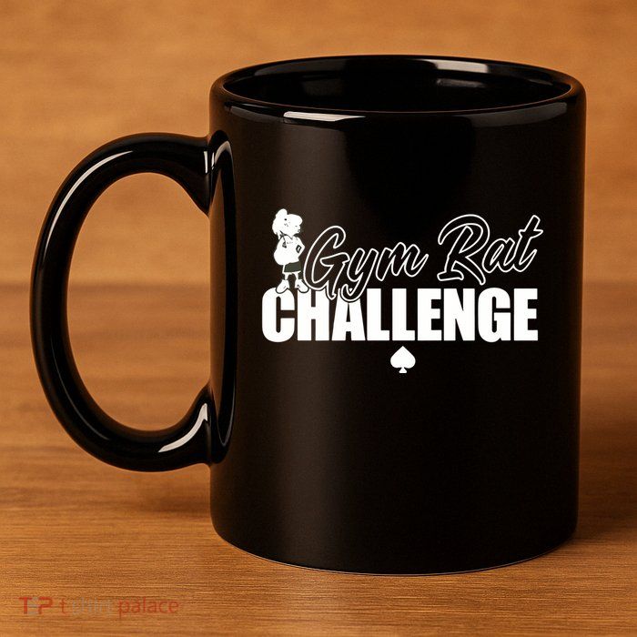 Gym Rat Challenge Champion 11oz C Handle Ceramic Mug