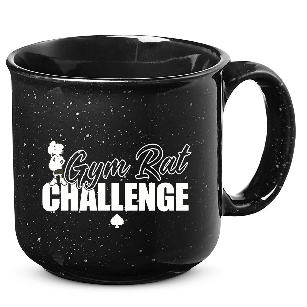 Gym Rat Challenge Champion 15oz Campfire Ceramic Mug