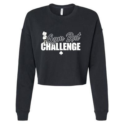 Gym Rat Challenge Champion Cropped Pullover Crew