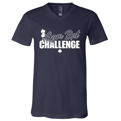 Gym Rat Challenge Champion V-Neck T-Shirt