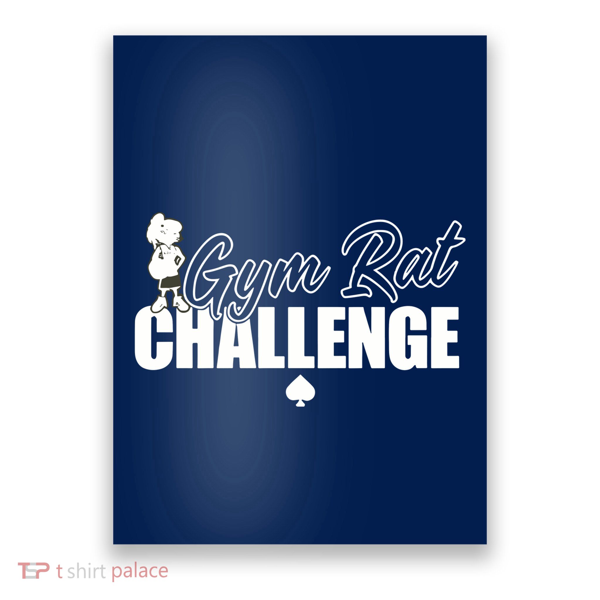Gym Rat Challenge Champion Poster