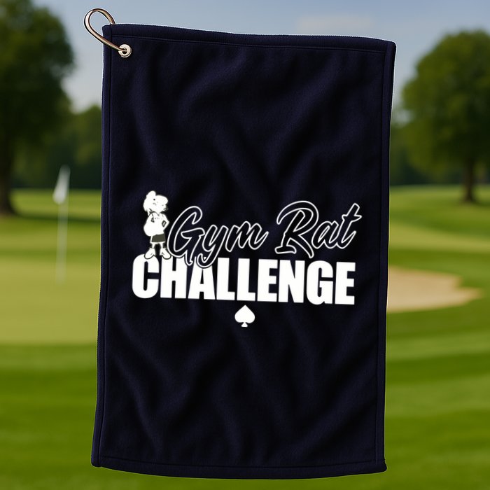 Gym Rat Challenge Champion Golf Towel
