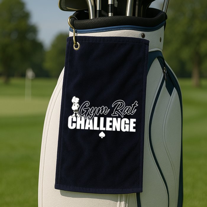 Gym Rat Challenge Champion Golf Towel