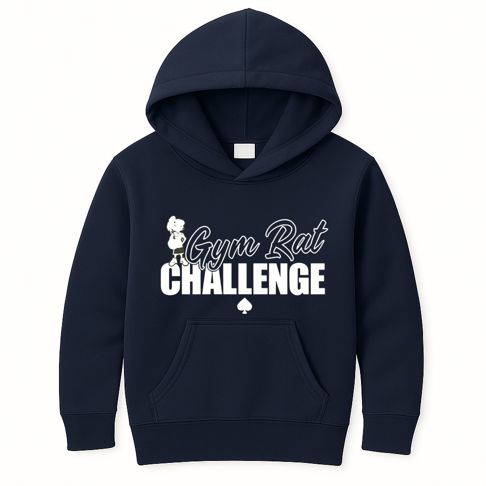 Gym Rat Challenge Champion Kids Hoodie