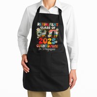 Groovy Retirement Class Of 2025 Countdown In Progress Apron