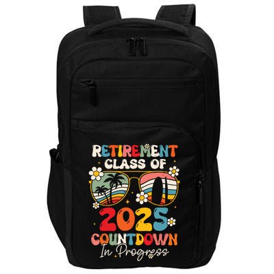 Groovy Retirement Class Of 2025 Countdown In Progress Impact Tech Backpack