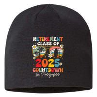 Groovy Retirement Class Of 2025 Countdown In Progress Sustainable Beanie