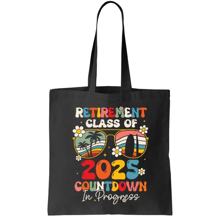Groovy Retirement Class Of 2025 Countdown In Progress Bag