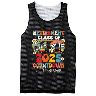 Groovy Retirement Class Of 2025 Countdown In Progress Mesh Reversible Basketball Jersey Tank