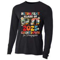Groovy Retirement Class Of 2025 Countdown In Progress Cooling Performance Long Sleeve Crew