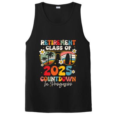 Groovy Retirement Class Of 2025 Countdown In Progress PosiCharge Competitor Tank