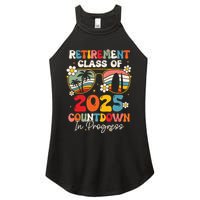 Groovy Retirement Class Of 2025 Countdown In Progress Women's Perfect Tri Rocker Tank