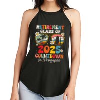 Groovy Retirement Class Of 2025 Countdown In Progress Women's Perfect Tri Rocker Tank