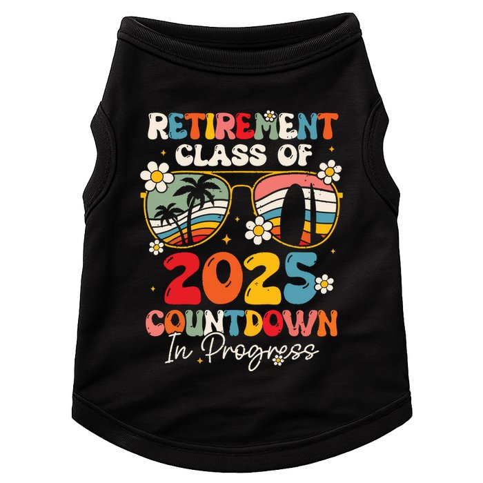 Groovy Retirement Class Of 2025 Countdown In Progress Doggie Tank