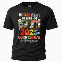 Groovy Retirement Class Of 2025 Countdown In Progress Performance Shirt