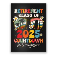 Groovy Retirement Class Of 2025 Countdown In Progress Poster