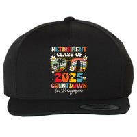 Groovy Retirement Class Of 2025 Countdown In Progress Wool Snapback Cap