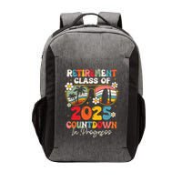 Groovy Retirement Class Of 2025 Countdown In Progress Vector Backpack