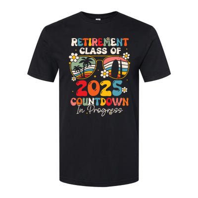 Groovy Retirement Class Of 2025 Countdown In Progress Softstyle® CVC T-Shirt