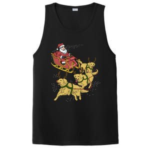 Golden Retriever Christmas Meaningful Gift PosiCharge Competitor Tank