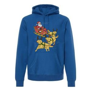 Golden Retriever Christmas Meaningful Gift Premium Hoodie