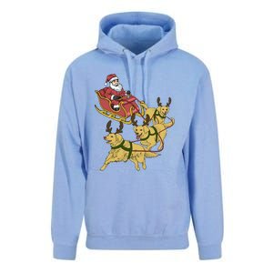 Golden Retriever Christmas Meaningful Gift Unisex Surf Hoodie