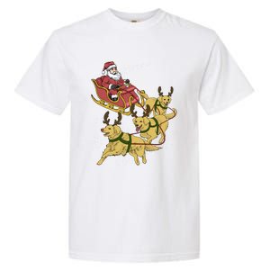 Golden Retriever Christmas Meaningful Gift Garment-Dyed Heavyweight T-Shirt