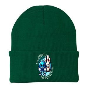 Gutterly Ridiculous Cartoon Bowling Knit Cap Winter Beanie