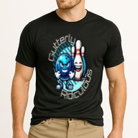 Gutterly Ridiculous Cartoon Bowling Cooling Performance Crew T-Shirt