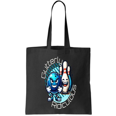 Gutterly Ridiculous Cartoon Bowling Bag