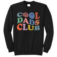 Groovy Retro Cool Dads Club Smile Face Father's Day Sweatshirt