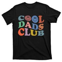 Groovy Retro Cool Dads Club Smile Face Father's Day T-Shirt