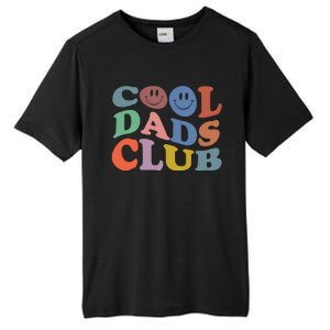 Groovy Retro Cool Dads Club Smile Face Father's Day Tall Fusion ChromaSoft Performance T-Shirt