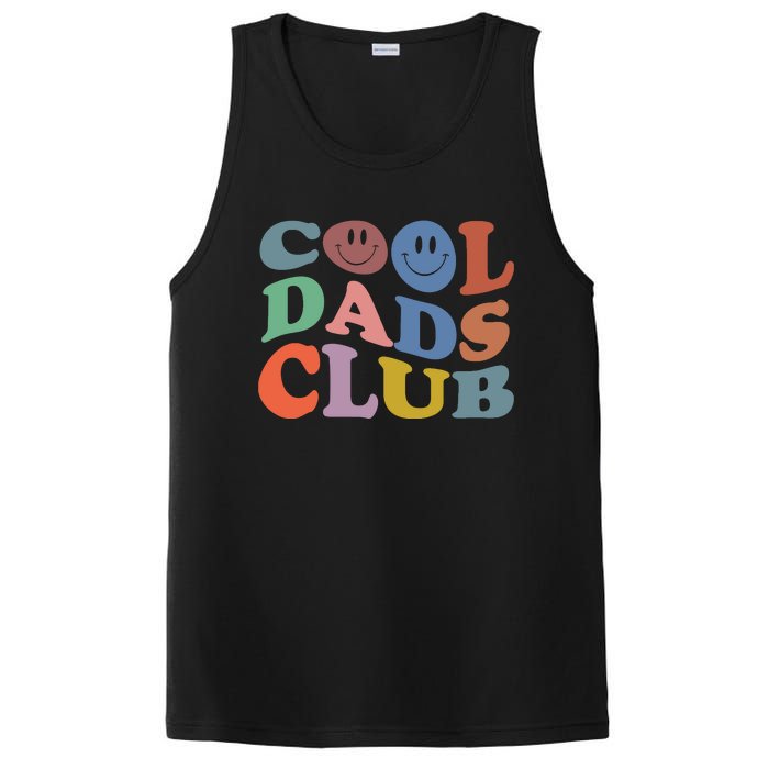 Groovy Retro Cool Dads Club Smile Face Father's Day PosiCharge Competitor Tank