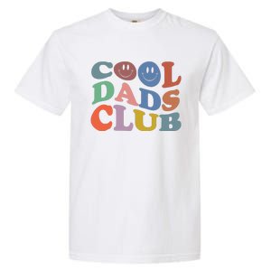 Groovy Retro Cool Dads Club Smile Face Father's Day Garment-Dyed Heavyweight T-Shirt