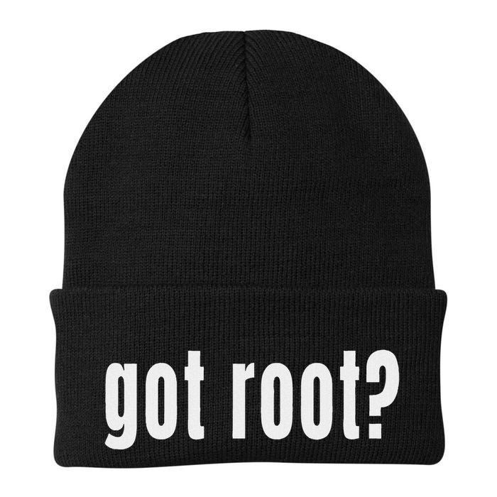Got Root Computer Hacking Hacker Gift Knit Cap Winter Beanie