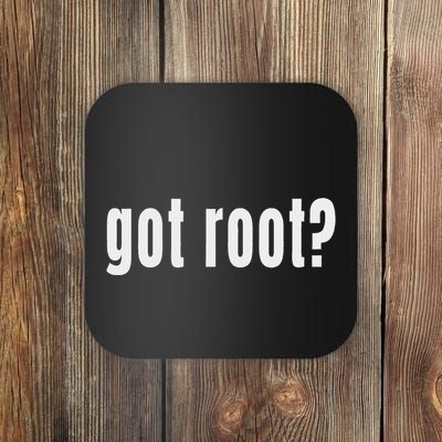 Got Root Computer Hacking Hacker Gift Coaster