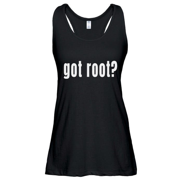 Got Root Computer Hacking Hacker Gift Ladies Essential Flowy Tank