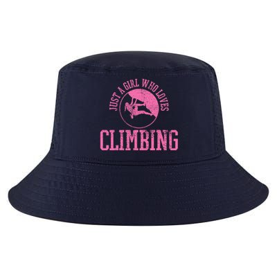 Girl Rock Climbing Bouldering Climber Cool Comfort Performance Bucket Hat